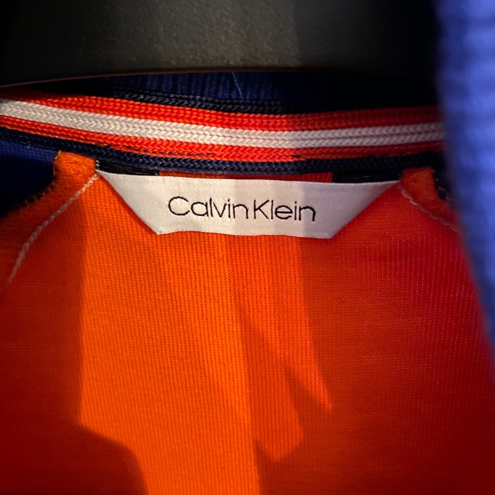 Calvin Klein Colour Block Zip Up Jacket - Picture 7 of 8